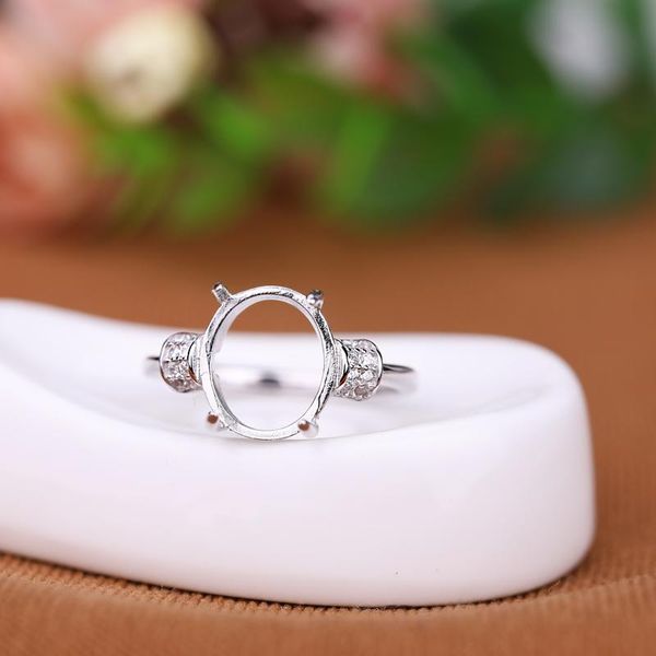 cluster rings 925 sterling silver engagement wedding ring crystal 10x11mm oval cabochon semi mount fine jewelry setting white gold color, Golden;silver
cluster rings 925 sterling silver engagement wedding ring crystal 10x11mm oval cabochon semi mount fine jewelry setting white gold color, Golden;silver