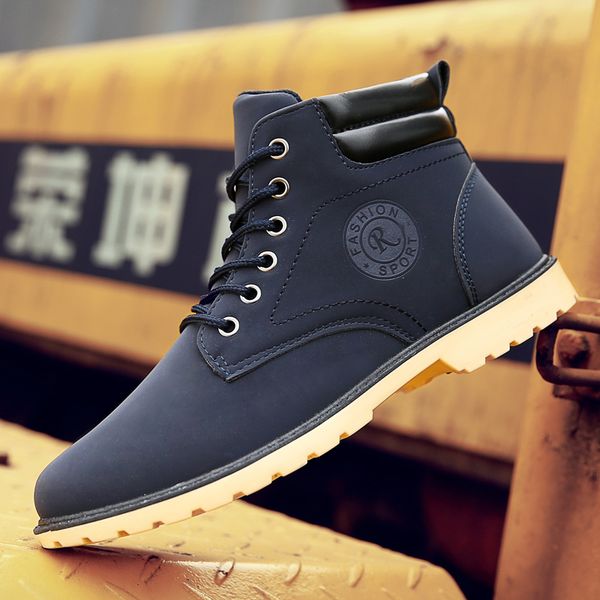 2021 New Rubber Soled Men Martin Boots Waterproof Leather Botas De Hombre Lace-Up Comfortable Wear-resisting Masculine Boots, Black
2021 New Rubber Soled Men Martin Boots Waterproof Leather Botas De Hombre Lace-Up Comfortable Wear-resisting Masculine Boots, Black
