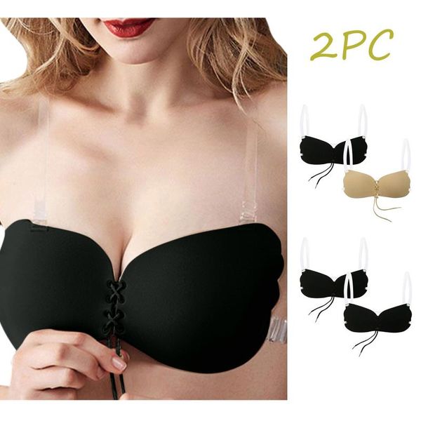 camisoles & tanks women invisible bra self adhesive strapless bandage blackless solid stick gel silicone push up women's underwear, Black;white
camisoles & tanks women invisible bra self adhesive strapless bandage blackless solid stick gel silicone push up women's underwear, Black;white