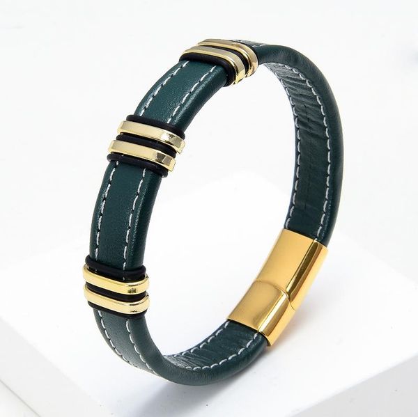 charm bracelets green rope chain leather bracelet & bangle for women fashion stainless steel jewelry wedding friends gift, Golden;silver
charm bracelets green rope chain leather bracelet & bangle for women fashion stainless steel jewelry wedding friends gift, Golden;silver
