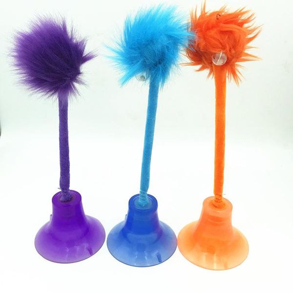 funny cat toys elastic feather spring sucker for playing pet toy training
funny cat toys elastic feather spring sucker for playing pet toy training