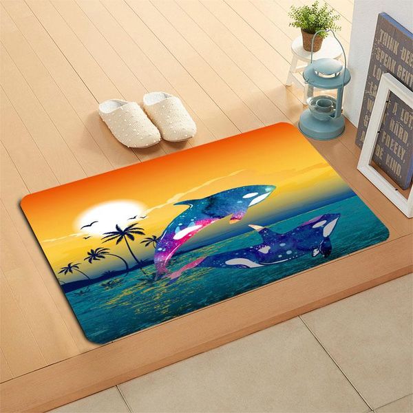 carpets custom dolphin doormat floor/bath/kitchen/beach mat flannel sponge fabric 3d printed shaggy decoration for bedroom
carpets custom dolphin doormat floor/bath/kitchen/beach mat flannel sponge fabric 3d printed shaggy decoration for bedroom