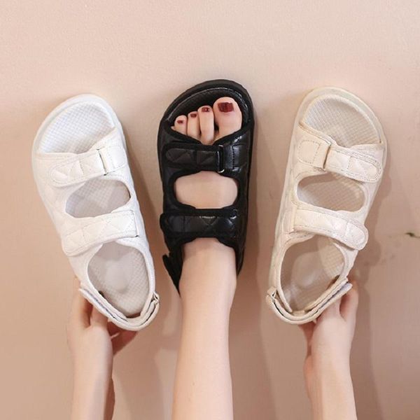 sandals fashion soft thick soled women's lightweight casual heighten ladies shoes beach non slip zapatos women rubber flat, Black
sandals fashion soft thick soled women's lightweight casual heighten ladies shoes beach non slip zapatos women rubber flat, Black