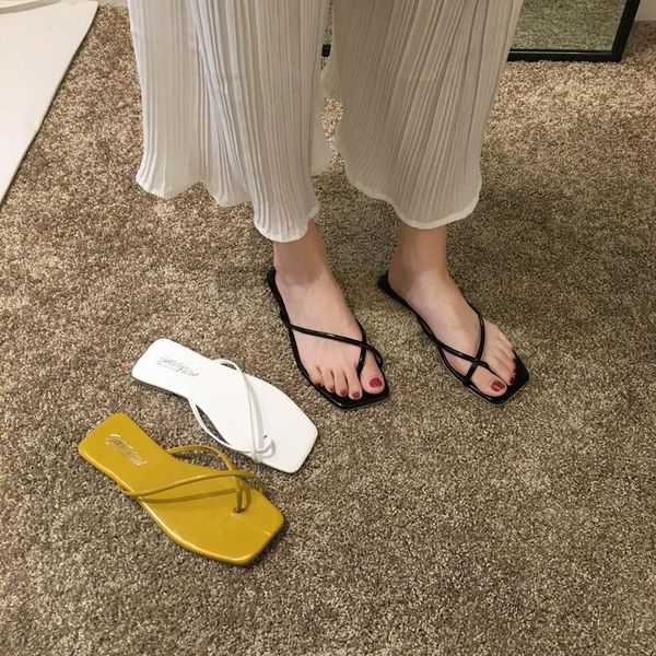 brief clip toe narrow band flip flops beach shoes women square sandals 2021summer outwear all-match flat gladiator sandalias, Black
brief clip toe narrow band flip flops beach shoes women square sandals 2021summer outwear all-match flat gladiator sandalias, Black