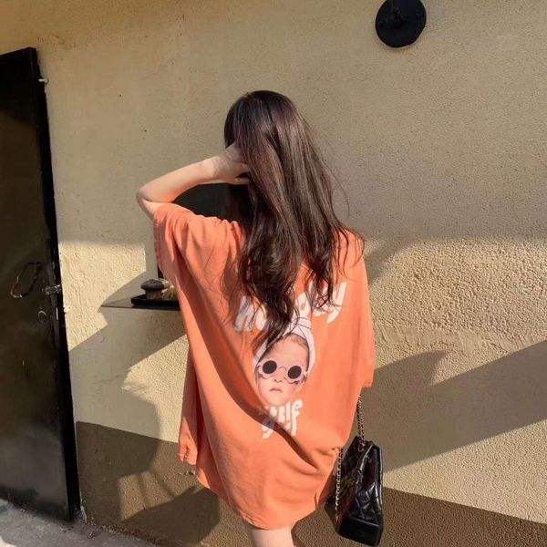 t shirt women's printed short sleeve 2021 summer ins fashion brand large mm wear, White
t shirt women's printed short sleeve 2021 summer ins fashion brand large mm wear, White
