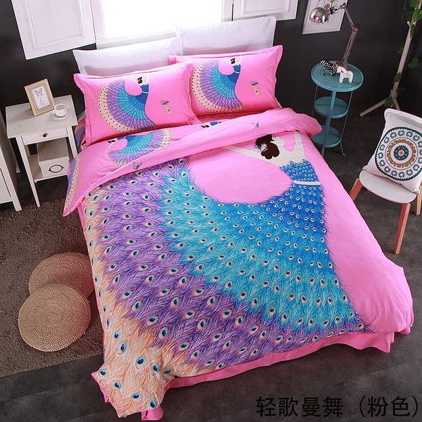 bedding sets luxury thicken animal peacock reactive print 4pcs winter include duvet cover+flat sheet+2 pillowcase king
bedding sets luxury thicken animal peacock reactive print 4pcs winter include duvet cover+flat sheet+2 pillowcase king
