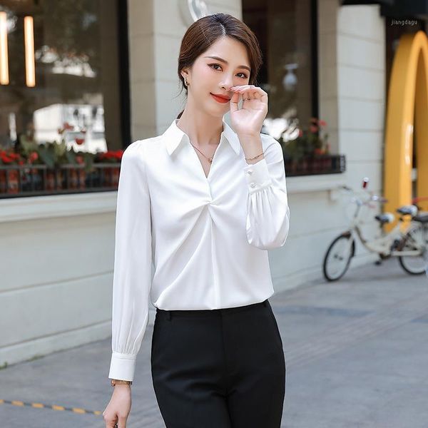women's blouses & shirts shirt design sense minority all-match fashionable stylish autumn and winter long sleeve white suit
women's blouses & shirts shirt design sense minority all-match fashionable stylish autumn and winter long sleeve white suit