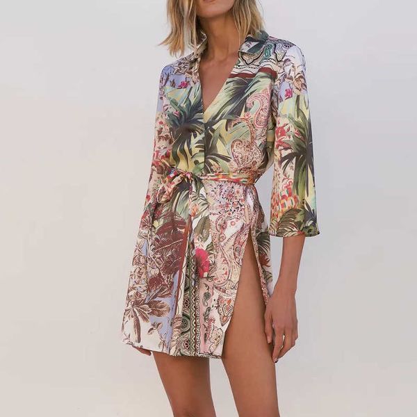 dress za fashion printing belt chic women summer casual street youth elegant women dress 210601, Black;gray
dress za fashion printing belt chic women summer casual street youth elegant women dress 210601, Black;gray