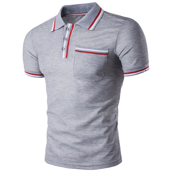 qualities good pattern casual business men's polo shirt comfortable and breathable daily travel work social, White;black 
qualities good pattern casual business men's polo shirt comfortable and breathable daily travel work social, White;black