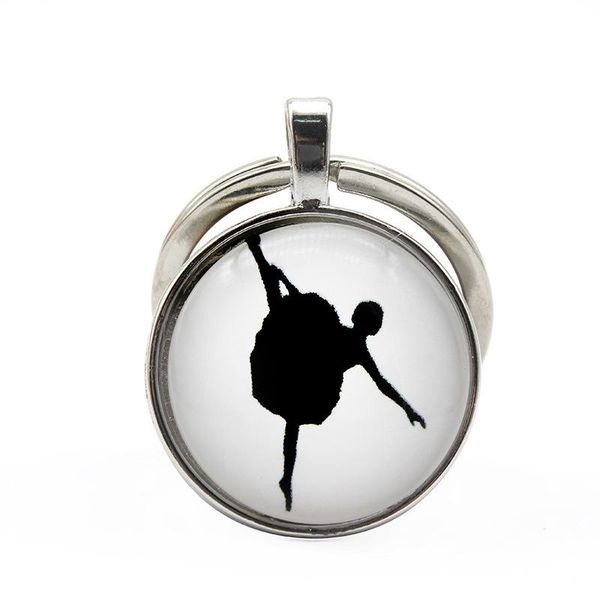 keychains fashion jewelry ballet dance key chain dancers ring cabochon glass pendant creative gifts, Silver
keychains fashion jewelry ballet dance key chain dancers ring cabochon glass pendant creative gifts, Silver