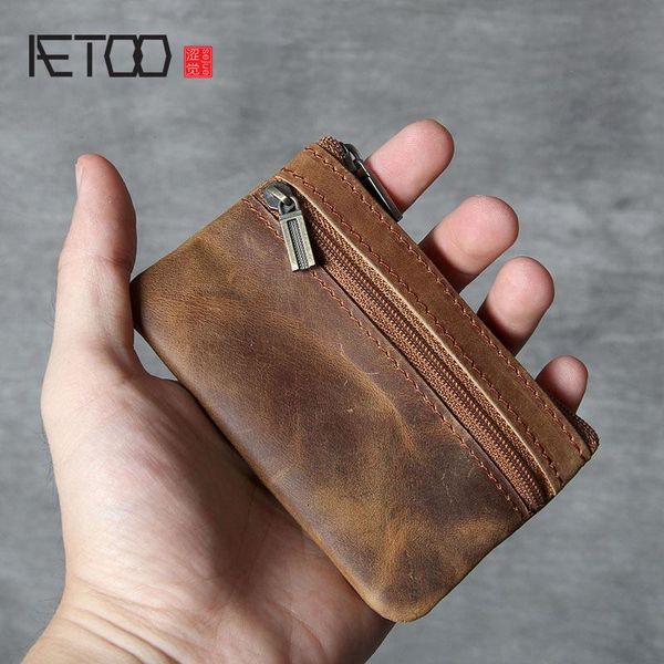 wallets aetoo head-layer cowhide mini wallet retro handmade ultra-thin leather driver's license card pack, Red;black
wallets aetoo head-layer cowhide mini wallet retro handmade ultra-thin leather driver's license card pack, Red;black