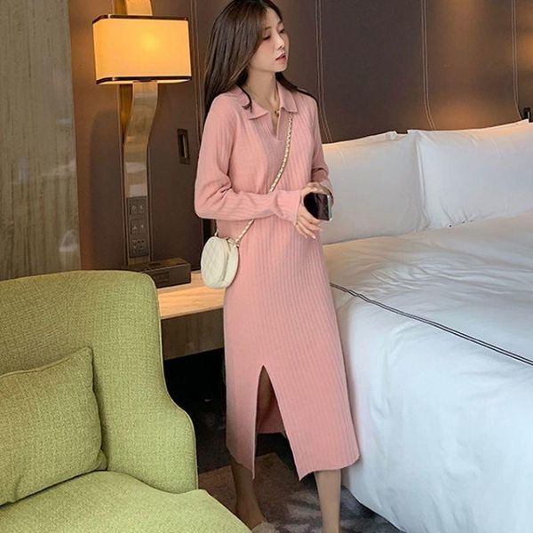 casual dresses 2021 autumn winter midi sweater dress loose side split collar pleated knitwear elegant long sleeve thick, Black;gray
casual dresses 2021 autumn winter midi sweater dress loose side split collar pleated knitwear elegant long sleeve thick, Black;gray