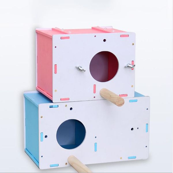 pet bird breeding box parakeet budgie cockatiel nest isolation birdhouse cages
pet bird breeding box parakeet budgie cockatiel nest isolation birdhouse cages