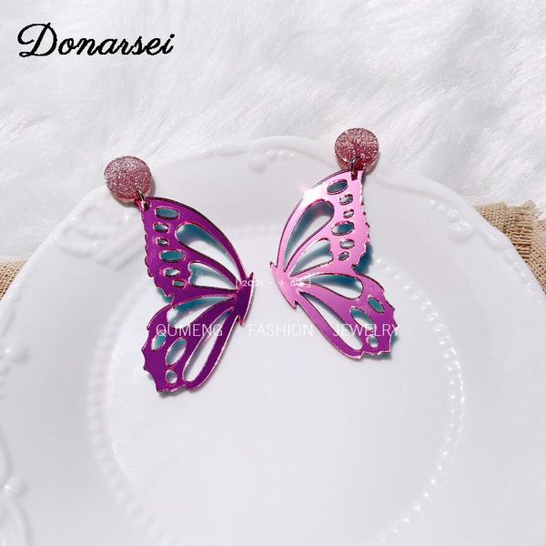 dangle & chandelier donarsei 2021 fashion mirrored seperated butterfly drop earrings for women cute shining hollow wing party, Silver
dangle & chandelier donarsei 2021 fashion mirrored seperated butterfly drop earrings for women cute shining hollow wing party, Silver