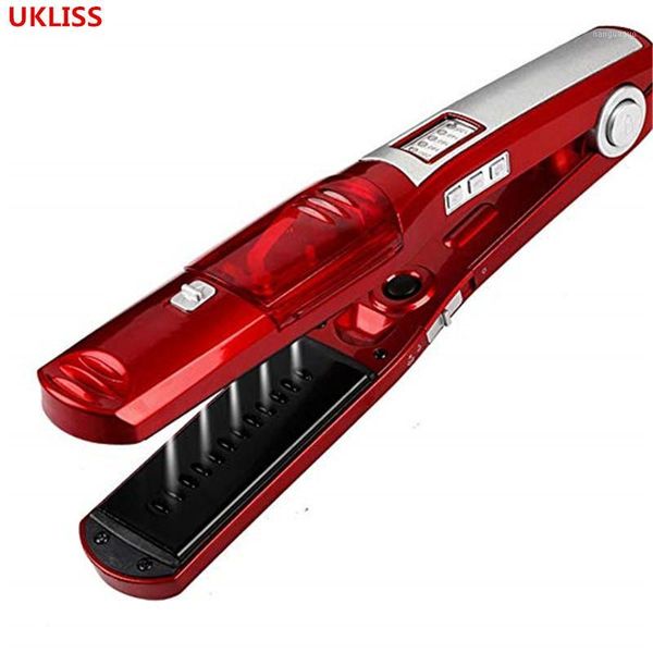 hair straightener titanium tourmaline fusion floating plates straighten curly ionic steam flat iron suitable for all types1, Black
hair straightener titanium tourmaline fusion floating plates straighten curly ionic steam flat iron suitable for all types1, Black