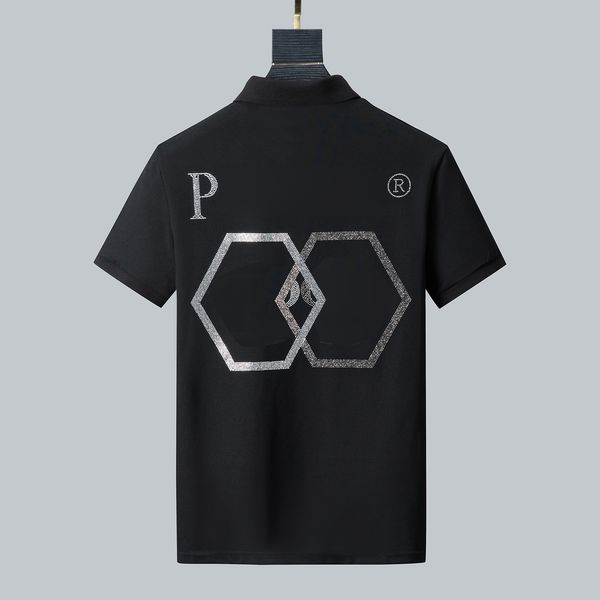 men polo mens polos high-end t shirt designer t shirts short sleeve fashion rhinestone multicolor skulls man t-shirt male lapel tees a31, White;black
men polo mens polos high-end t shirt designer t shirts short sleeve fashion rhinestone multicolor skulls man t-shirt male lapel tees a31, White;black