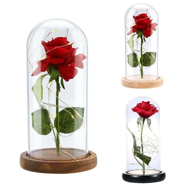decorative flowers & wreaths beauty rose in led glass dome forever red valentine's day mother's special romantic gift
decorative flowers & wreaths beauty rose in led glass dome forever red valentine's day mother's special romantic gift
