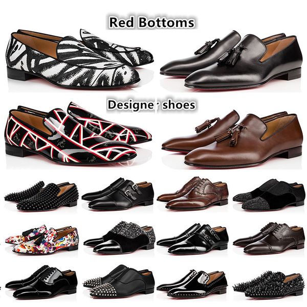 designer mens loafers shoes red bottoms sneakers dress shoes triple black oreo suede patent leather rivets slip on loafer men wedding shoe f
designer mens loafers shoes red bottoms sneakers dress shoes triple black oreo suede patent leather rivets slip on loafer men wedding shoe f