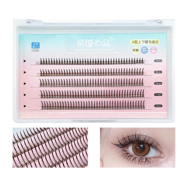 false eyelashes a-shaped upper and lower combination set five rows mixed 7/9/10/11/12mm can grafted worn daily
false eyelashes a-shaped upper and lower combination set five rows mixed 7/9/10/11/12mm can grafted worn daily