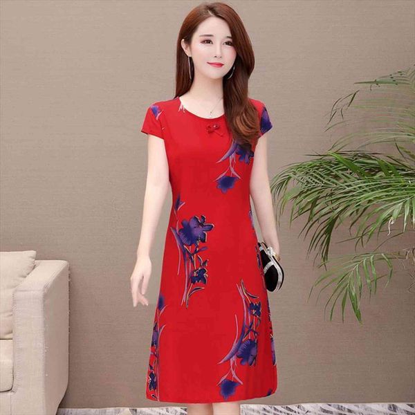 summer casual o neck print womens dress vintage short sleeve clothing clothes sundresses, Black;gray
summer casual o neck print womens dress vintage short sleeve clothing clothes sundresses, Black;gray