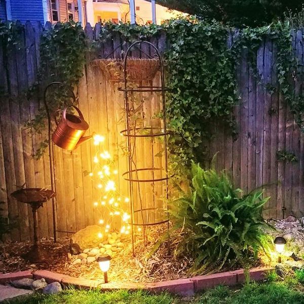 star shower garden art lamp butterfly watering can waterfall fairy led string light outdoor yard romantic landscape lighting decorations
star shower garden art lamp butterfly watering can waterfall fairy led string light outdoor yard romantic landscape lighting decorations