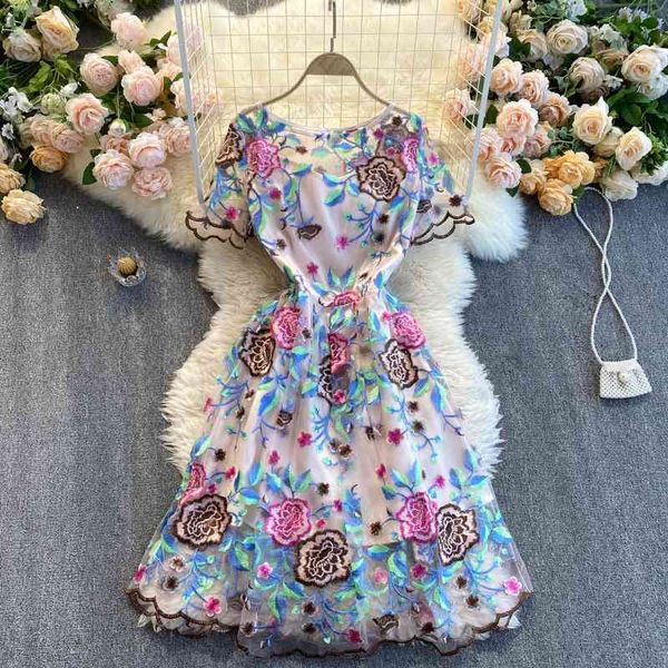 summer retro heavy industry embroidered flowers o neck dress for women wave pattern short-sleeved waist large swing a-line dress 210420, Black;gray
summer retro heavy industry embroidered flowers o neck dress for women wave pattern short-sleeved waist large swing a-line dress 210420, Black;gray