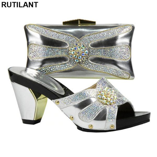 dress shoes sliver color italian ladies with matching bags african shoe and bag set for party in women nigerian, Black
dress shoes sliver color italian ladies with matching bags african shoe and bag set for party in women nigerian, Black
