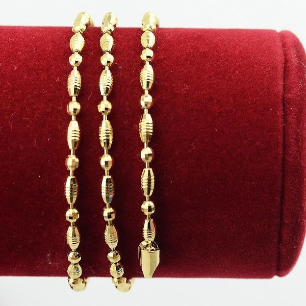 chokers 1pcs 3mm carve ball beads ethiopian women men wedding party gold color chain necklace, Golden;silver
chokers 1pcs 3mm carve ball beads ethiopian women men wedding party gold color chain necklace, Golden;silver