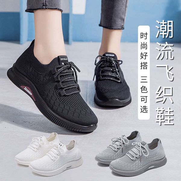 casual shoes 2020 spring and summer fashion flying shoes soft soles breathable lightweight mom simple casual sports women's 7dn3, Black
casual shoes 2020 spring and summer fashion flying shoes soft soles breathable lightweight mom simple casual sports women's 7dn3, Black