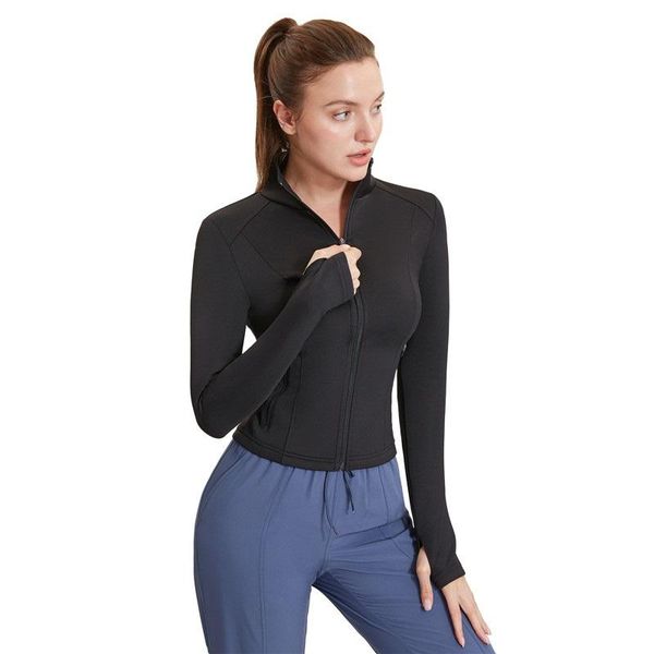 running jackets slim zipper fitness stand collar long sleeve gym clothing breathable training excise outdoor sportswear, Black;red
running jackets slim zipper fitness stand collar long sleeve gym clothing breathable training excise outdoor sportswear, Black;red