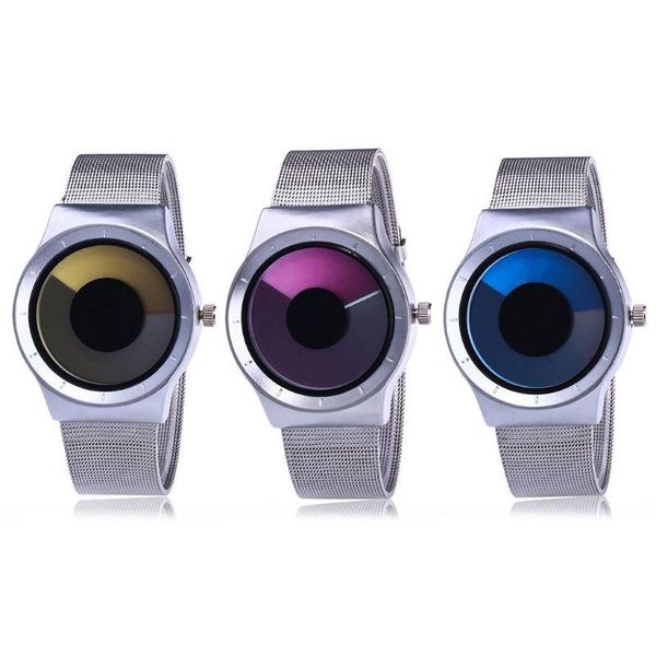 wristwatches m2eb creative swirl pointerless watch luminous simple student waterproof personality fashion trend, Slivery;brown
wristwatches m2eb creative swirl pointerless watch luminous simple student waterproof personality fashion trend, Slivery;brown