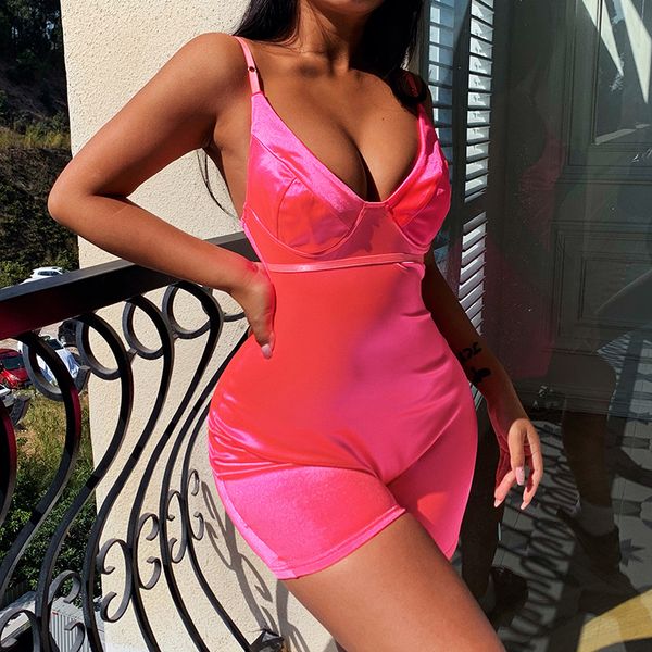women jumpsuit plain sling deep v-neck backless bodycon one piece romper summer short pants romper playsuit 2022, Black;white
women jumpsuit plain sling deep v-neck backless bodycon one piece romper summer short pants romper playsuit 2022, Black;white