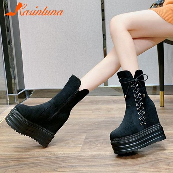 boots karin 2021 arrival gothic platform flock zip up ankle big size 39 high heels autumn winter women shoes, Black
boots karin 2021 arrival gothic platform flock zip up ankle big size 39 high heels autumn winter women shoes, Black