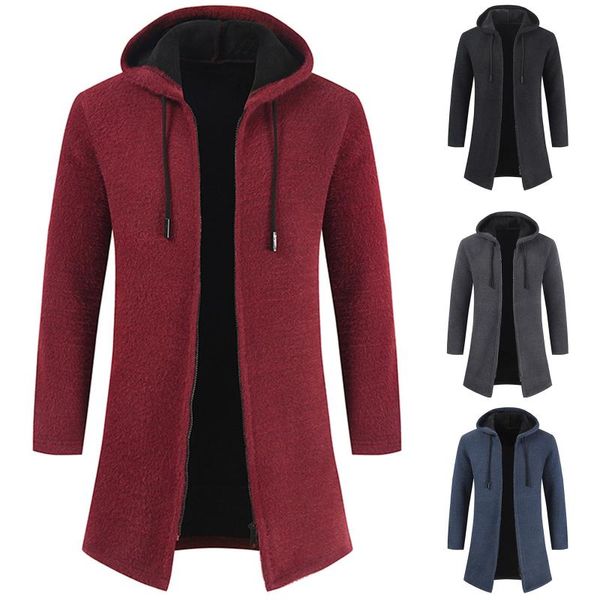 men's vests men 2021 autumn casual thick warm hooded sweater cardigan jumper winter fashion loose fit fleece sweaters knit jacket, Black;white
men's vests men 2021 autumn casual thick warm hooded sweater cardigan jumper winter fashion loose fit fleece sweaters knit jacket, Black;white