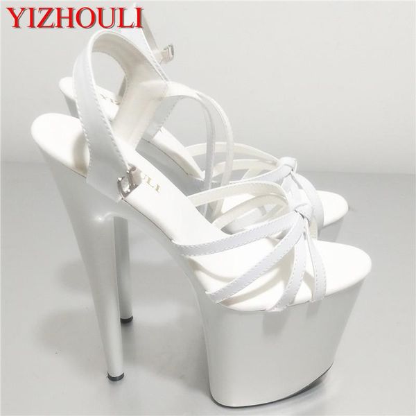 women's shoes 20cm punk thin heels stage ultra high 8 inch platform women summer sandals, Black
women's shoes 20cm punk thin heels stage ultra high 8 inch platform women summer sandals, Black