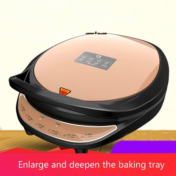 electric baking pan household double-sided heating pancake automatic power-off machine bread makers
electric baking pan household double-sided heating pancake automatic power-off machine bread makers