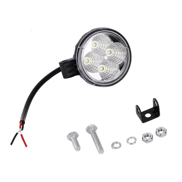 working light 12w round 4 led car waterproof spotlight/floodlight 60 degrees work driving fog lamp high brightness
working light 12w round 4 led car waterproof spotlight/floodlight 60 degrees work driving fog lamp high brightness