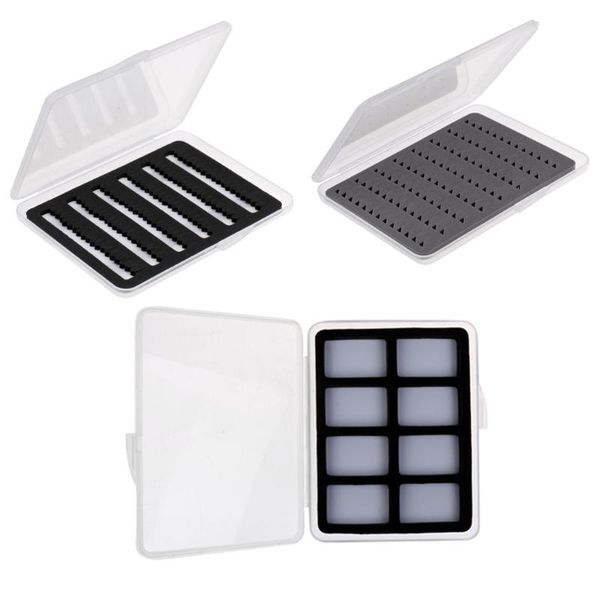 plastic waterproof box easy grip/slit foam insert flies case fishing tackle - 3 models accessories
plastic waterproof box easy grip/slit foam insert flies case fishing tackle - 3 models accessories