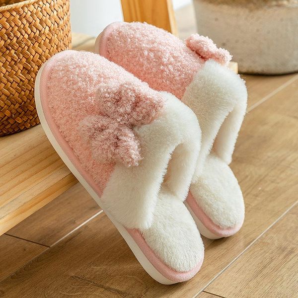 winter home slippers women cute bowknot warm plush bedroom shoes ladies indoor fluffy cotton slides floor footwear, Black
winter home slippers women cute bowknot warm plush bedroom shoes ladies indoor fluffy cotton slides floor footwear, Black