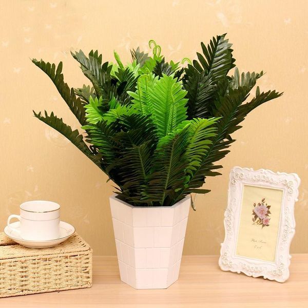 decorative flowers & wreaths simulation plant, 47cm24 fork, iron tree leaf fern green home decoration, background wall layout at wedding sce
decorative flowers & wreaths simulation plant, 47cm24 fork, iron tree leaf fern green home decoration, background wall layout at wedding sce