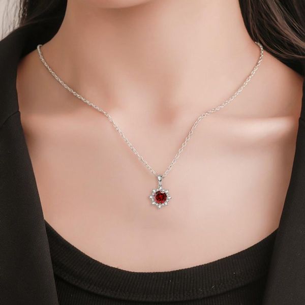 pendant necklaces 1pcs necklace crystal gem fashion women's elegant anniversary gift, Silver
pendant necklaces 1pcs necklace crystal gem fashion women's elegant anniversary gift, Silver