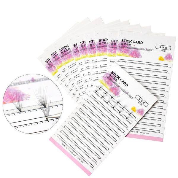 false eyelashes 10pcs grafting blossom stick premade fans eyelash extension storage card volume lashes 2mm sticky strip tape
false eyelashes 10pcs grafting blossom stick premade fans eyelash extension storage card volume lashes 2mm sticky strip tape