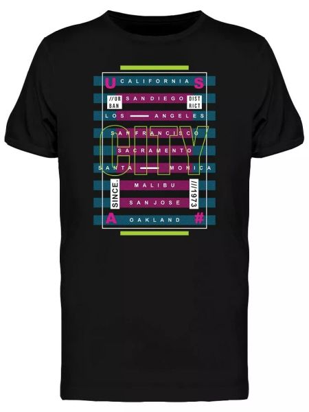 california element urban graphic men's tee -image by shutterstock, White;black
california element urban graphic men's tee -image by shutterstock, White;black