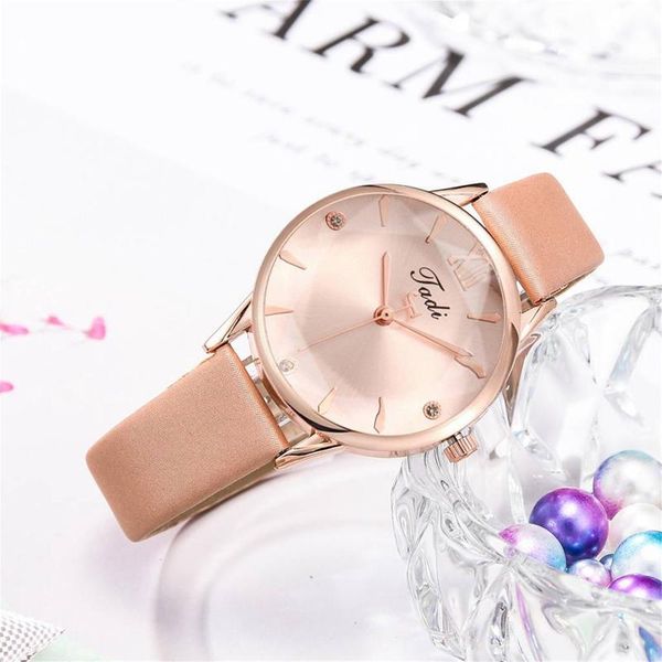 wristwatches fashion ladies watches leather quartz analog dress bracelet wrist watch women 2021 relógio relojes para mujer, Slivery;brown
wristwatches fashion ladies watches leather quartz analog dress bracelet wrist watch women 2021 relógio relojes para mujer, Slivery;brown