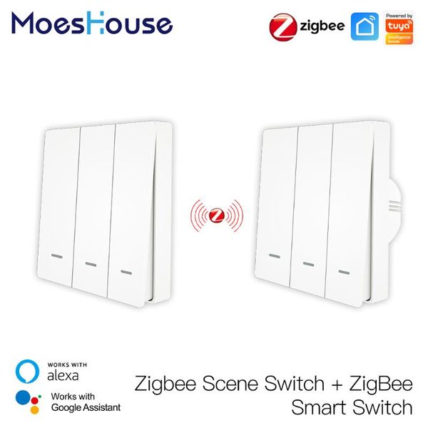 smart home control moeshouse tuya zigbee light switch with transmitter kit no neutral wire capacitor required works alexa google
smart home control moeshouse tuya zigbee light switch with transmitter kit no neutral wire capacitor required works alexa google
