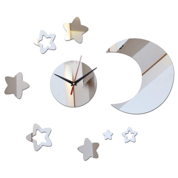 wall clocks moon and stars decor home diy stickers mirror acrylic living room gifts watches
wall clocks moon and stars decor home diy stickers mirror acrylic living room gifts watches