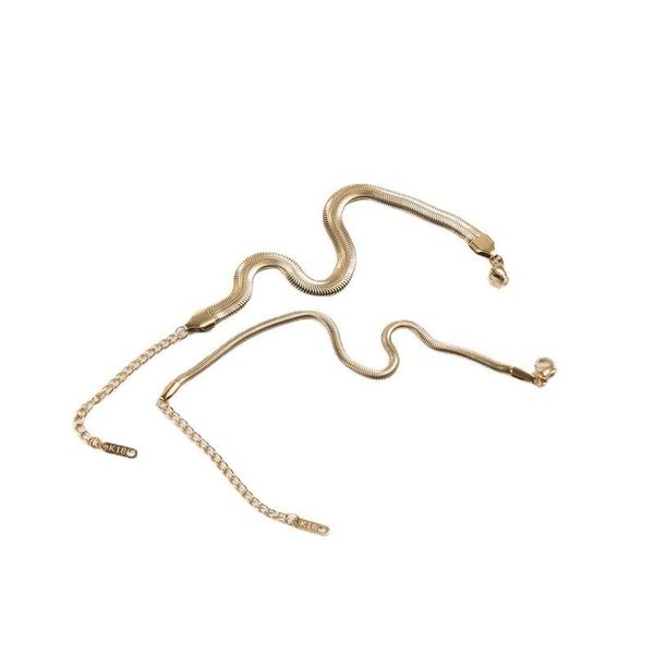 link, chain stainless steel exquisite simple snake bone design bracelet gift for women accessories jewelry pulseira feminina 2021, Black
link, chain stainless steel exquisite simple snake bone design bracelet gift for women accessories jewelry pulseira feminina 2021, Black