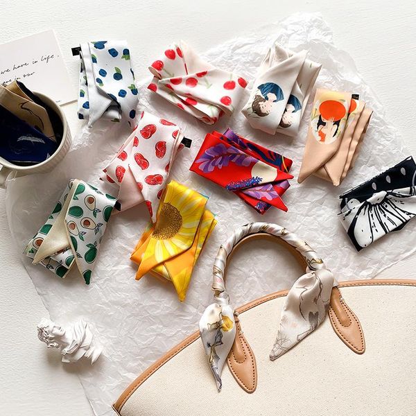 scarves cute fruit print lady silk skinny scarf foulard chic french gentle elegant chiffon bag ribbon headband choker, Blue;gray
scarves cute fruit print lady silk skinny scarf foulard chic french gentle elegant chiffon bag ribbon headband choker, Blue;gray