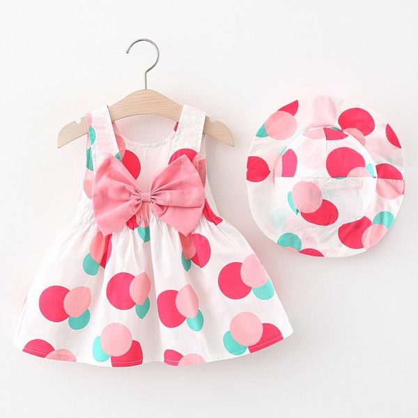 girl's dresses 2 piece baby girl clothing set children beach vest skirt born infants summer colorful dot knitted sunhat 1 3 4 year, Red;yellow
girl's dresses 2 piece baby girl clothing set children beach vest skirt born infants summer colorful dot knitted sunhat 1 3 4 year, Red;yellow