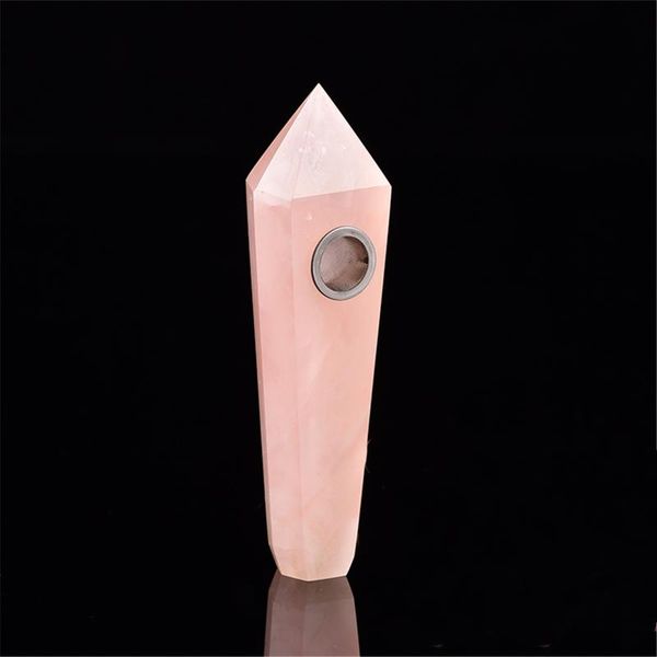 pink crystal smoking pipe with 1 brush+1 filters smothing crystals natural point wand healing quartz stone gemstone decor decorative objects
pink crystal smoking pipe with 1 brush+1 filters smothing crystals natural point wand healing quartz stone gemstone decor decorative objects
